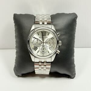 Michael Kors Lexington MK5555 Chronograph White Dial Women’s Watch